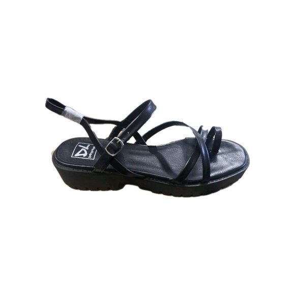 Dirty Laundry Black Platform Strappy Sandals. Sz 8.5. Ws330 - Picture 1 of 5